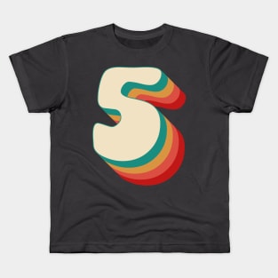 Number 5 Kids T-Shirt